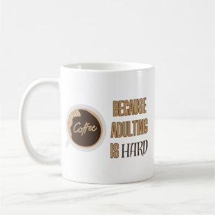 Caneca De Café Design de café minimalista para amantes cafés Mug