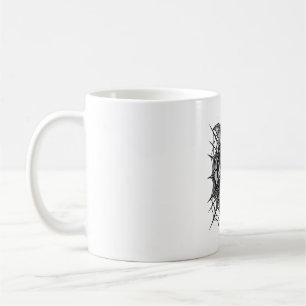 Caneca De Café Design de Camisa Vintage de Teia de Aranha de Morc