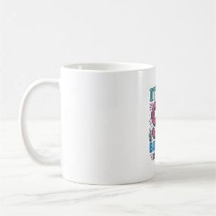 Caneca De Café Design de Camisa Vintage Infantil Tartaruga de Ani
