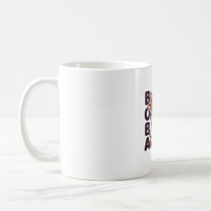 Caneca De Café Design de camiseta vintage de chá boba de vaca fof