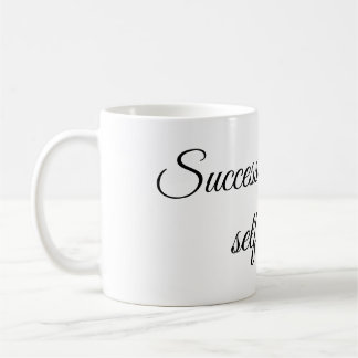 Caneca De Café Design de Citação Motivacional Inspiradora