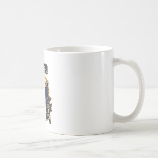 Caneca De Café Design de Citação Relacionável “Quase Enviou” (Direita)