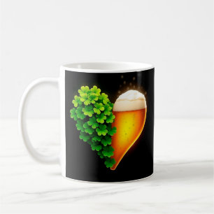 Caneca De Café Design de Clover para Rua. Dia de Patrick