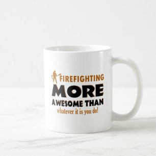 Caneca De Café Design de combate ao fogo legal