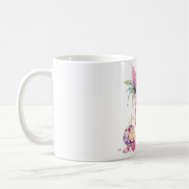 Caneca De Café Design de coquetel de Fruta colorida: Feliz Natal