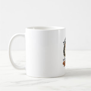 Caneca De Café Design de Corgi no Dia dos Namorados para Amantes