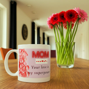 Caneca De Café Design de Cotação de dia de as mães