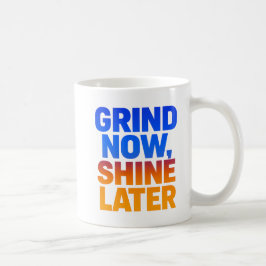 Caneca De Café Design de Cotação Motivacional Negrito - Inspire T
