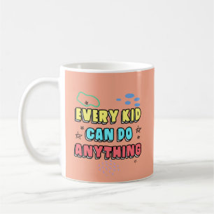 Caneca De Café Design de Declaração de Tipografia Negrito para Cr