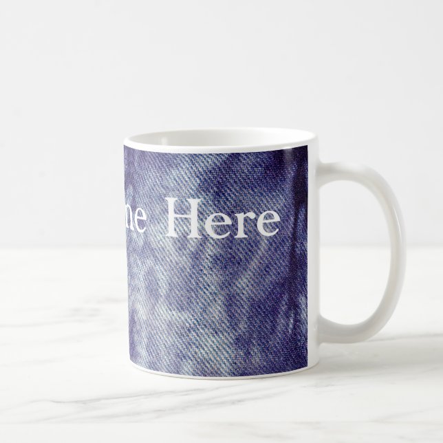 Caneca De Café Design de Denim Lavado #6 em Emporio Moffa (Direita)