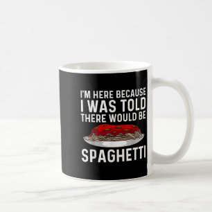 Caneca De Café Design De Espaguete Para Homens Mulheres Crianças