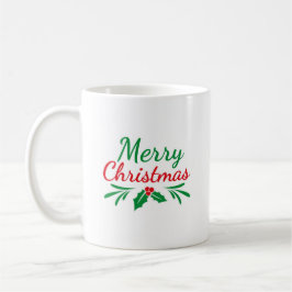 Caneca De Café Design de Férias Feliz Natal 