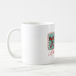 Caneca De Café Design de Férias Festivas de Natal