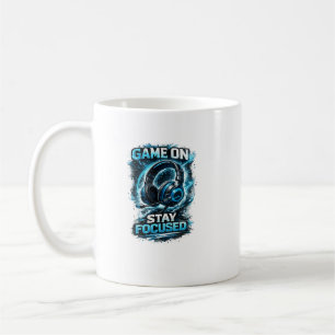 Caneca De Café design de fone de ouvido sintonize e evolua