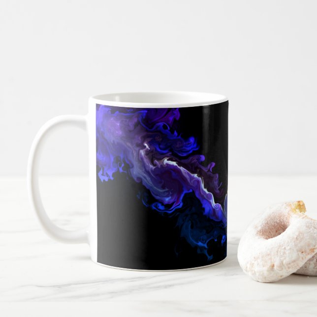 Caneca De Café Design de fumo (Com Donut)