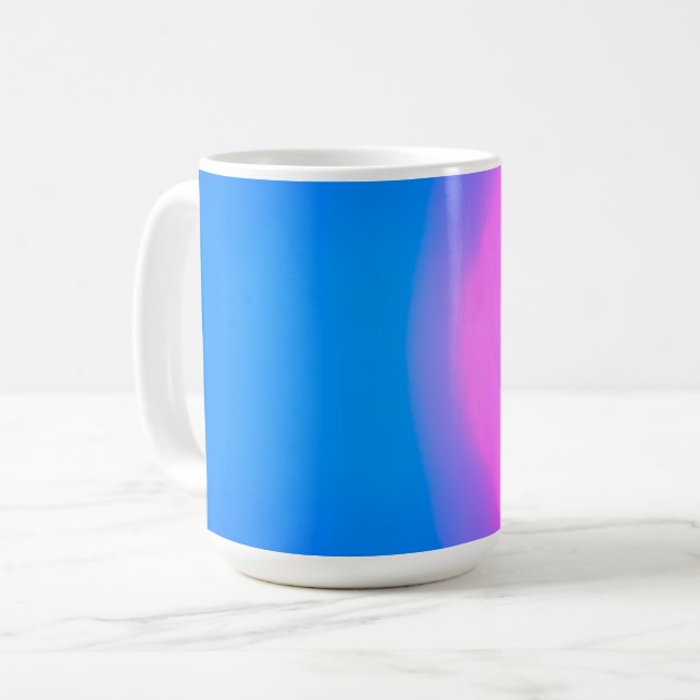 Caneca De Café Design de Fundo Abstrato (Frente Esquerda)