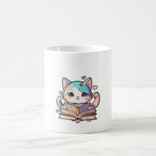 Caneca De Café design de gato fofo