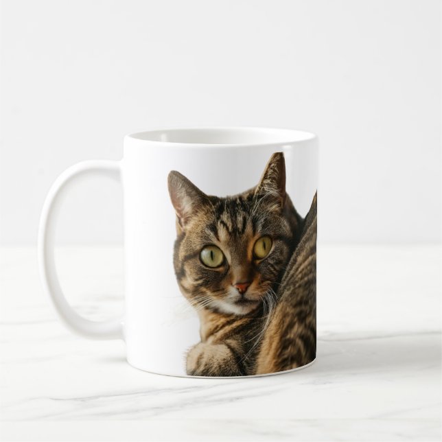 Caneca De Café Design de Gato Gato (Esquerda)
