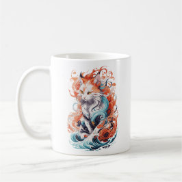 Caneca De Café Design De Gato Gato Bastante Com Estilo Neo Tradic
