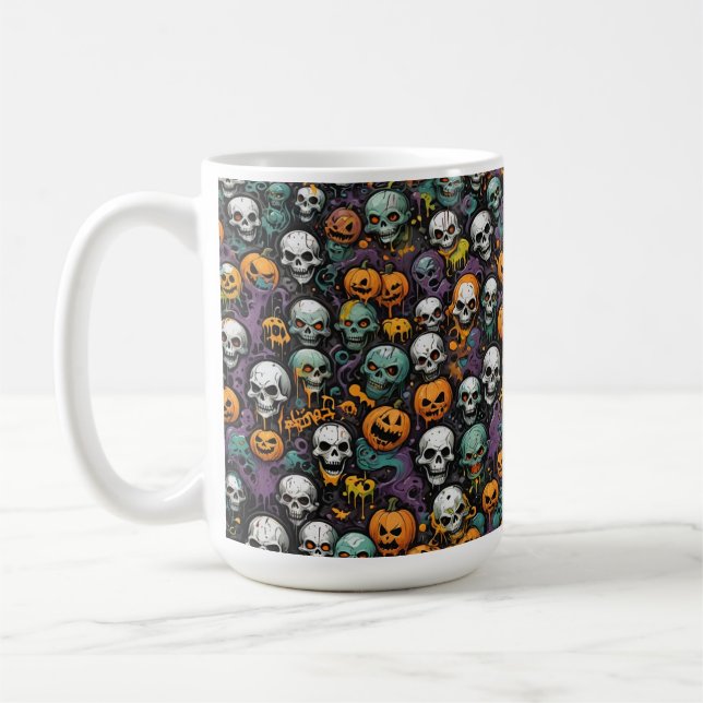 Caneca De Café Design de Habilidades de grafite (Esquerda)