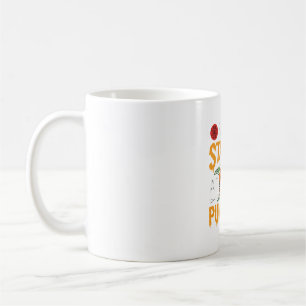 Caneca De Café Design de Halloween Pare de Encarar Minhas Abóbora