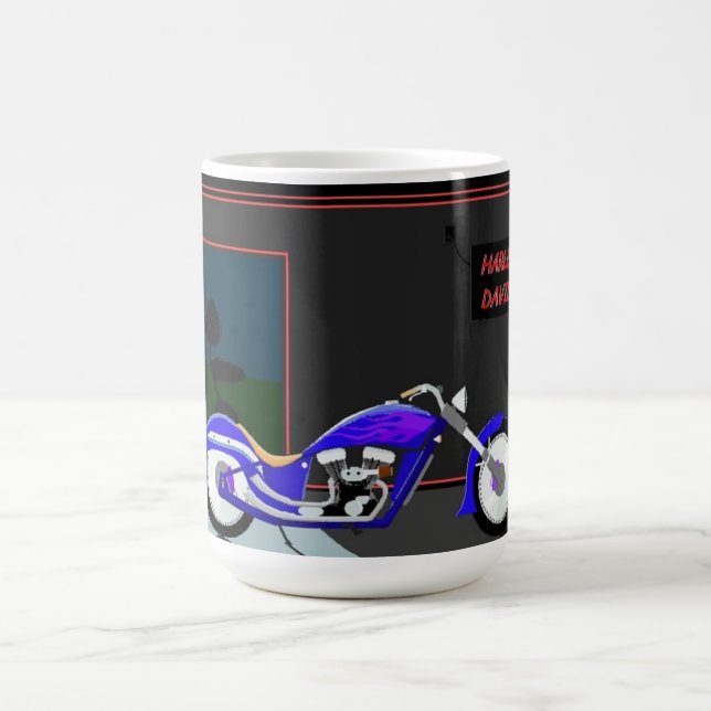 Caneca De Café design de helicóptero personalizado (Centro)