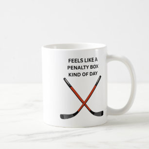 Caneca De Café Design de Hockey Engraçado. Sente-se Como Uma Espé