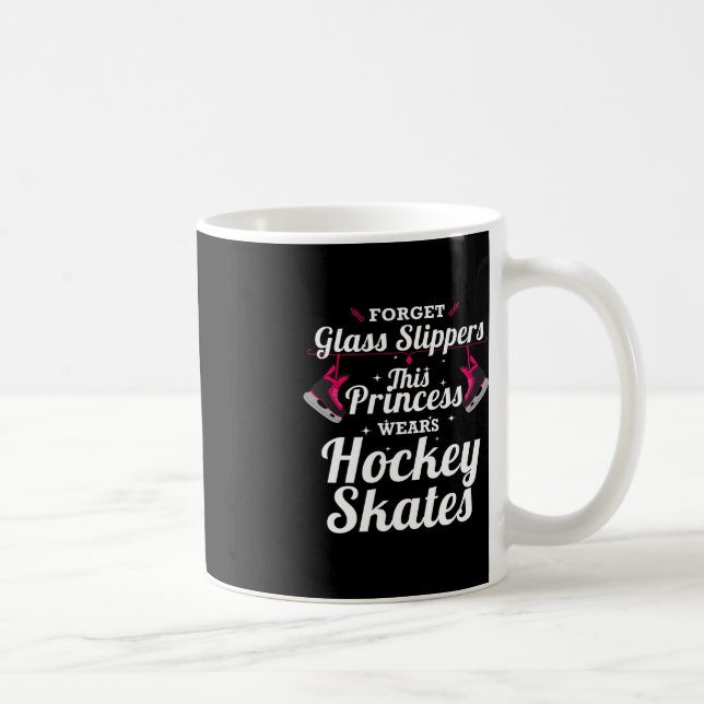 Caneca De Café Design De Hóquei Diversão Para Jovens Jovens Jogad (Direita)