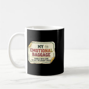 Caneca De Café Design de Humor de Pai Emocional