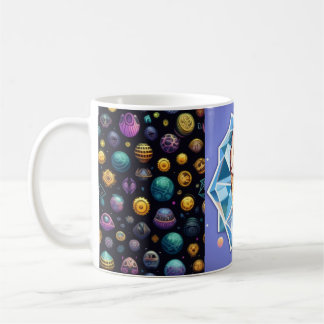 Caneca De Café Design de icecream de diamante