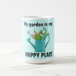 Caneca De Café Design de jardinagem de água