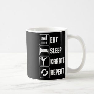 Caneca De Café Design De Karate Engraçado Para Homens Mulheres Co