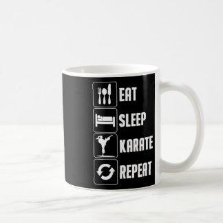 Caneca De Café Design De Karate Engraçado Para Homens Mulheres Co