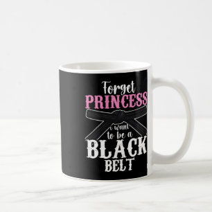 Caneca De Café Design De Karate Engraçado Para Mulheres Meninas B