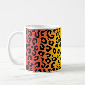Caneca De Café Design de Leopardo Mug