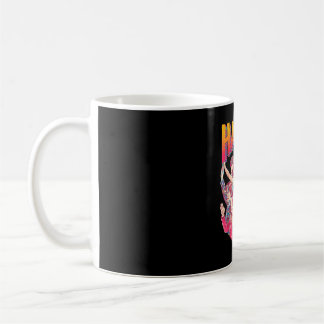 Caneca De Café Design de letra bolha colorida feliz