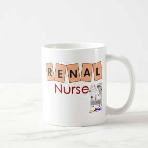Caneca De Café Design de máquina renal de Fresenius da enfermeir