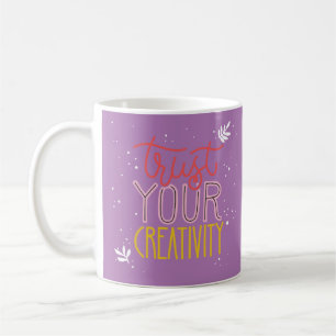 Caneca De Café Design de Mensagens Inspiracionais e de Uplifting