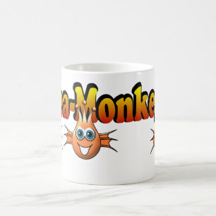 Caneca De Café Design de Monkees dos macacos do mar