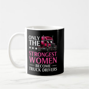 Caneca De Café Design De Motorista Engraçado Para Mulheres Menina