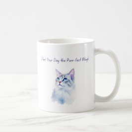 Caneca De Café Design de Mug Meow-Ttastic para Pentes de Gato