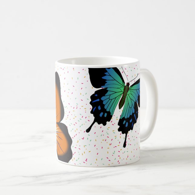 Caneca De Café Design de Mug Moderno e Mug Cute e Mug Trendy (Frente Esquerda)