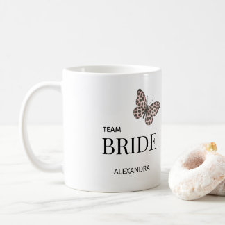 Caneca De Café Design de Noiva Personalizado para Casamento