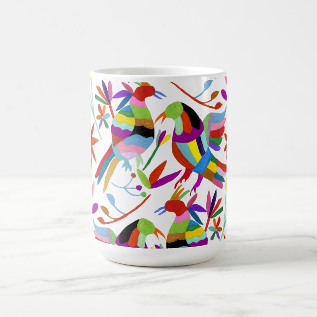 Caneca De Café Design de Otomi Moderno III (Centro)