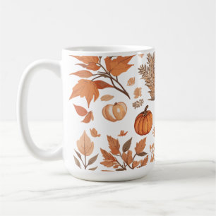 Caneca De Café Design de padrão de queda