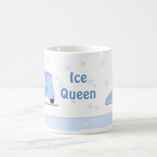 Caneca De Café Design de Patinação da Rainha do Gelo