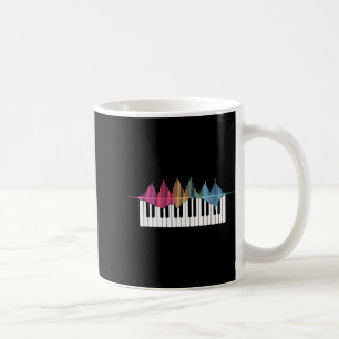 Caneca De Café Design de Piano Engraçado para Homens Mulheres Cri