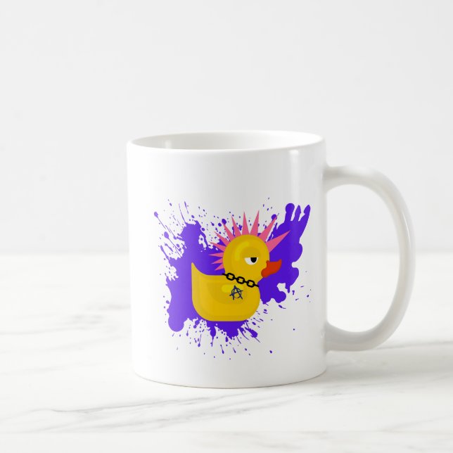 Caneca De Café Design de pop art ousado e excêntrico (Direita)