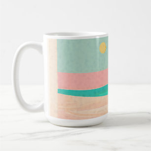 Caneca De Café Design de praia