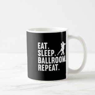 Caneca De Café Design De Salão Engraçado Para Homens Dançarem Sal